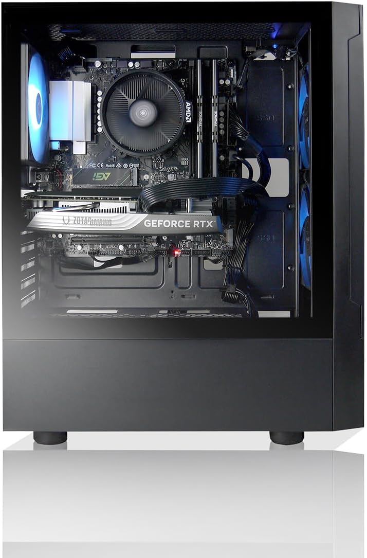 Max Gaming PC - Intel® Core i3 10105F, RTX 3050 6G, 16GB RAM, 1TB M.2 NVMe SSD, Windows 11 Home, WiFi