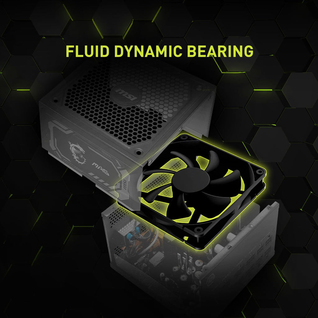 msi MAG A1000GL PCIE5, Fully Modular Compact Gaming 1000W Power Supply, 80+ Gold, ATX 3.1 & PCIe 5.1 Ready, Native Dual-Color 12V-2x6 Cable, 10 Year Warranty