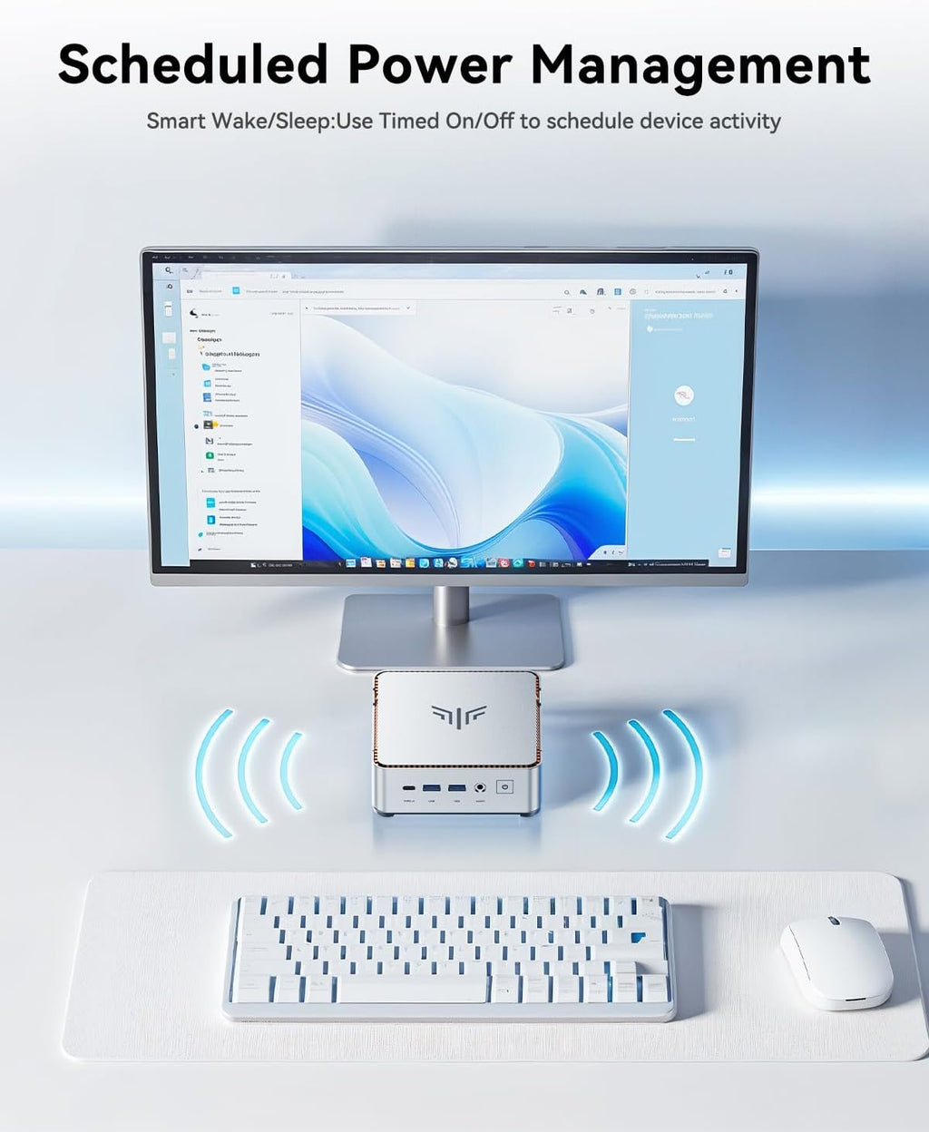KAMRUI Hyper H2 Mini Gaming PC, in-tel Core i7-14650HX (Beat 14450, up to 5.2GHz) 32GB RAM 1TB SSD Mini Desktop Computers, Triple 4K Display 6*USB3.2, USB-C, HDMI, DP, WiFi6, BT5.2, Office Home