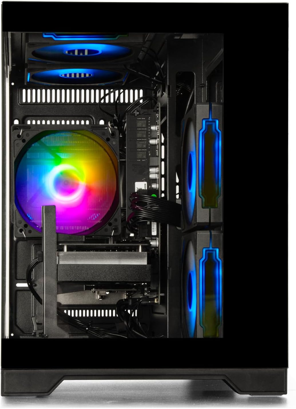 Gaming PC Ryzen 5 5500, GeForce RTX 3050 8GB, 16GB DDR4 3200MHz RAM, 512GB SSD, Prebuilt Desktop Computer for Gaming & Productivity