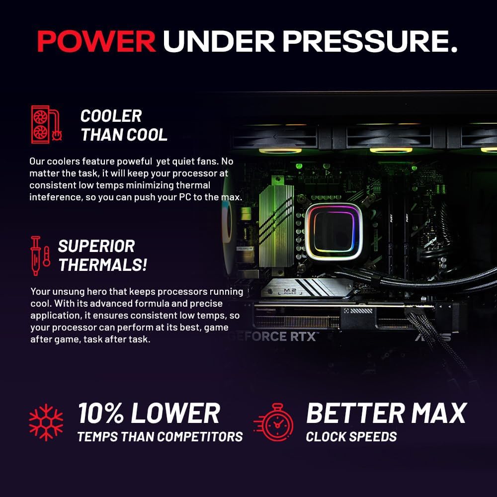 Skytech Gaming Rampage Desktop PC, Ryzen 7 9700X 3.8 GHz (5.5GHz), NVIDIA RTX 5070 12GB, 1TB Gen4 NVMe SSD, 32GB DDR5 RAM 6000 RGB, 850W Gold PSU, 360mm ARGB AIO, Wi-Fi, Win 11