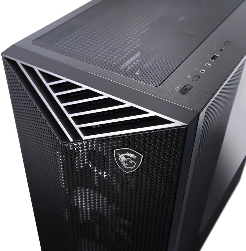msi Aegis ZS Gaming Desktop, AMD Ryzen 9 9900X, GeForce RTX 5080, 32GB RAM, 2TB SSD, Liquid Cooling, Wi-Fi 7, Keyboard & Mouse Included, DIY Friendly, Windows 11 Pro