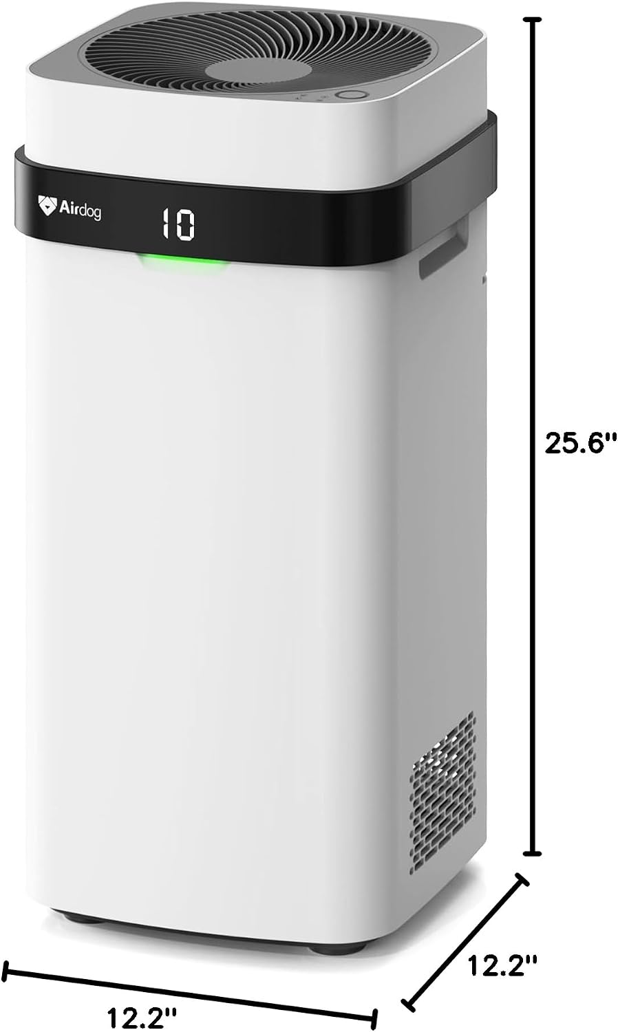 Airdog X5 Air Purifiers for Large Room, Patented TPA Tech Cover Up to 1614 Ft²,Washable and Reusable Filters,Whisper Quiet Smart Air Cleaner for Home, Pets, Allergies, Virus, Dust, Mold, Smoke