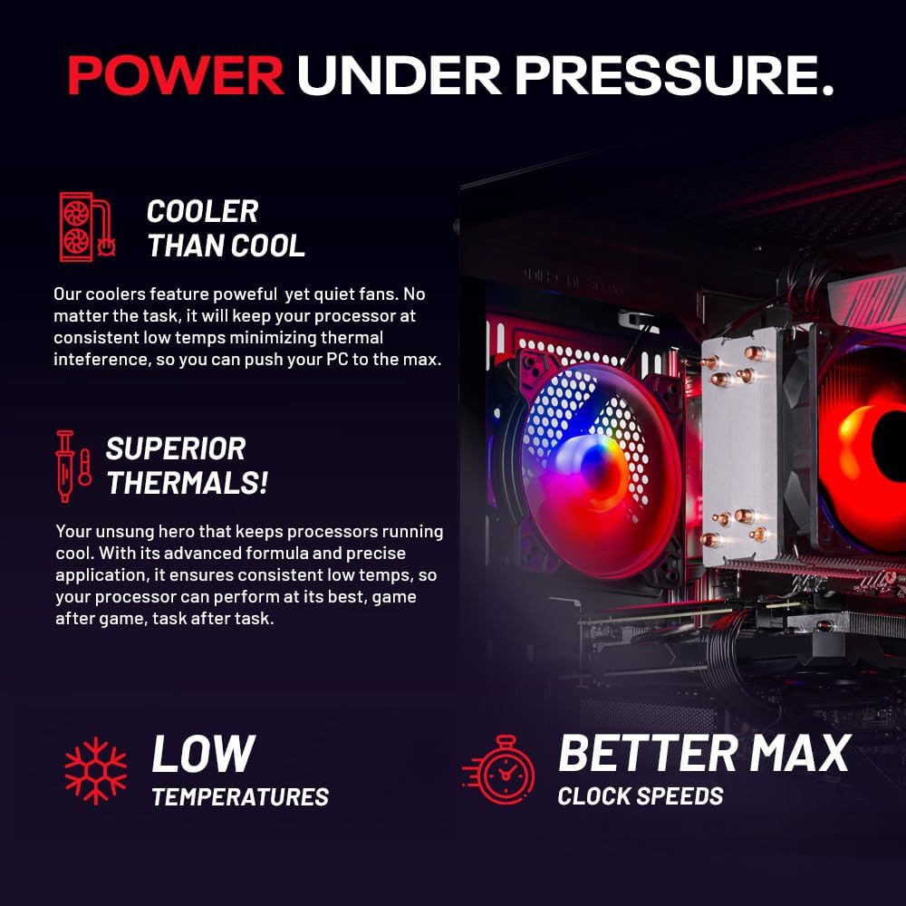 Skytech Gaming Blaze4 Mini Desktop PC, Intel i5 14400F 2.5 GHz (4.7GHz Turbo), NVIDIA RTX 5060 Ti 16GB, 1TB Gen4 NVMe SSD, 16GB DDR5 RAM 5200, 650W Gold PSU, Wi-Fi, Win 11