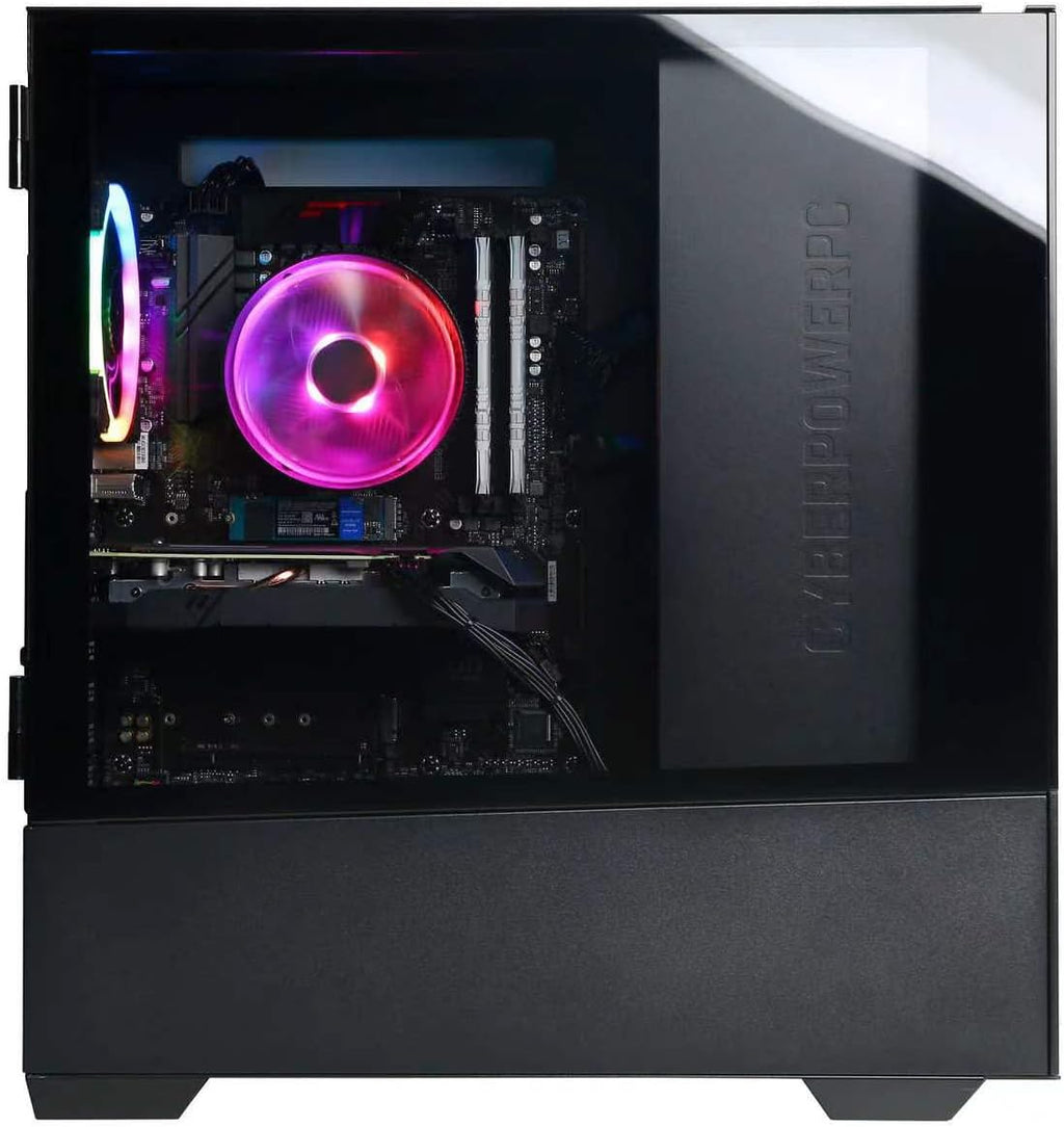 CyberpowerPC Gamer Xtreme Gaming PC Desktop, 13th Gen Intel Core i5-13400KF, NVIDIA Geforce RTX 4060 8GB, 32GB RAM, 2TB SSD, Windows 11 Home, Black