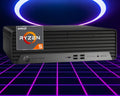 HP EliteDesk 805 G9 Gaming PC Desktop Computer, AMD Ryzen 5 8500G, Radeon 740M Graphics, 16GB DDR5 RAM, 512GB PCIe SSD, Wi-Fi, HDMI, Display Port, 2-Monitor Support 4K, Windows 11 Pro