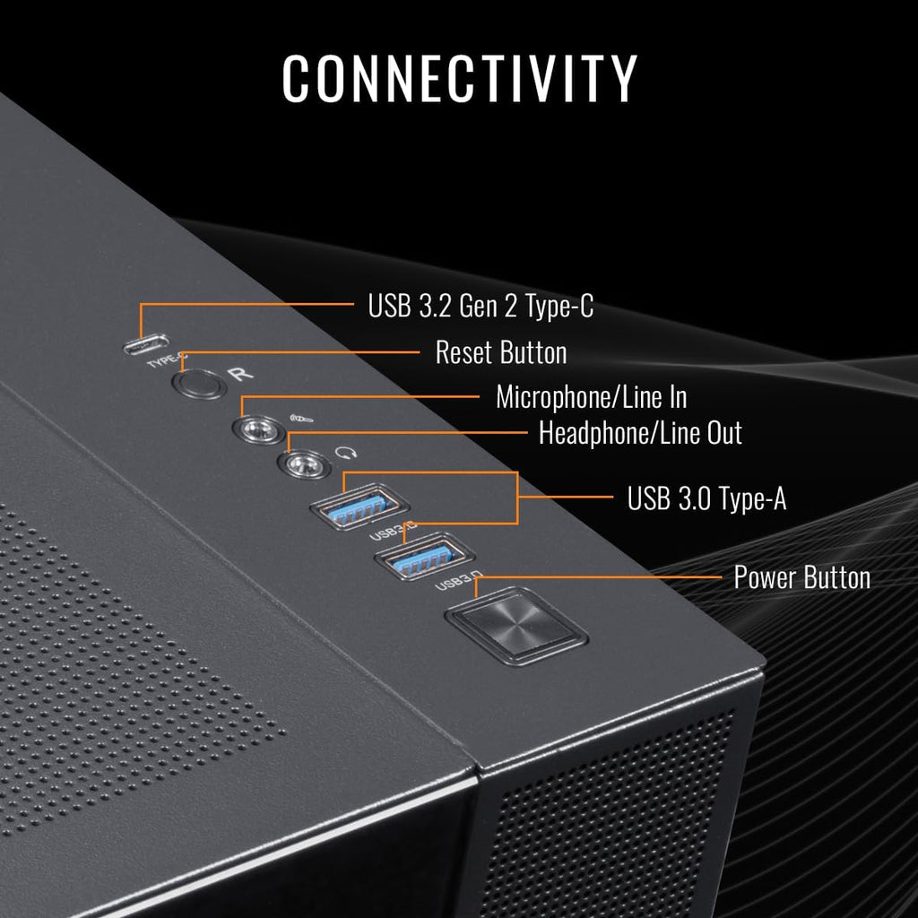 Thermaltake LCGS View 9880-380 Gaming Desktop (AMD Ryzen™ 7 9800X3D, ToughRam 32GB DDR5 6400MT/s RGB Memory, NVIDIA® GeForce RTX™ 5080, 1TB NVMe M.2, WiFi, Windows 11) V38B-B850-580-LCS