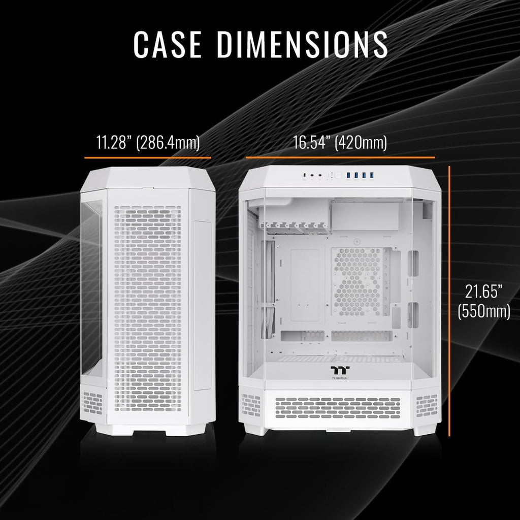 Thermaltake LCGS Reactor 9590S Gaming Desktop (AMD Ryzen™ 9 9950X3D, ToughRam 32GB DDR5 6000MT/s RGB Memory, NVIDIA® GeForce RTX™ 5090, 2TB NVMe M.2, WiFi, Windows 11) T6WT-X87S-590-LCS