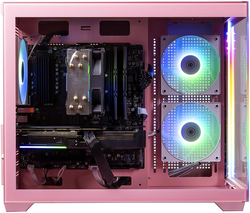 Skytech Gaming Aurora Gaming PC, AMD Ryzen 7 8700F 4.1GHz, NVIDIA RTX 5060 Ti 8GB VRAM, 1TB NVMe SSD, 16GB DDR5 RAM 6000, 650W Gold PSU, WI-FI 5, Windows 11, Desktop