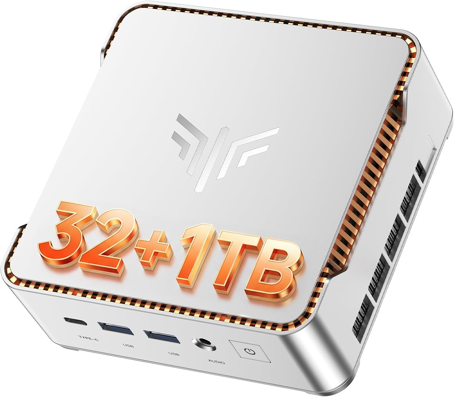 KAMRUI Pinova P2 Mini PC, in-tel Core 12600H (up to 4.5GHz) 32GB RAM 1TB SSD Mini Gaming Desktop Computers, Triple 4K Display 6*USB3.2, USB-C, HDMI, DP, WiFi6, BT5.2, Gaming Home Office