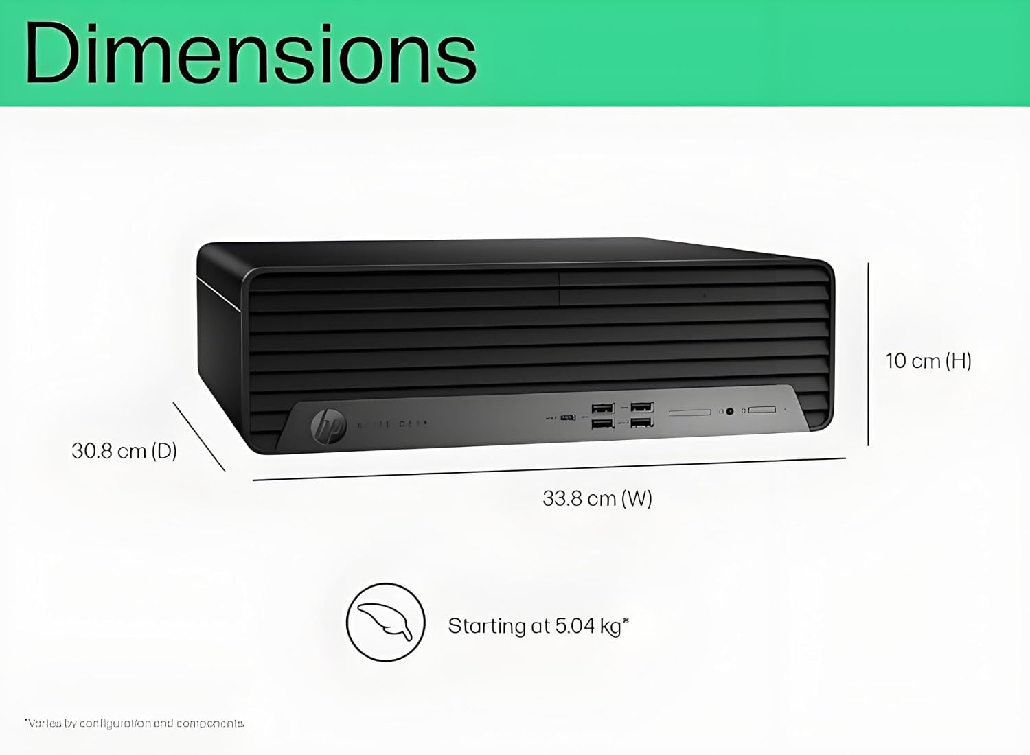 HP EliteDesk 805 G9 Gaming PC Desktop Computer, AMD Ryzen 5 8500G, Radeon 740M Graphics, 16GB DDR5 RAM, 512GB PCIe SSD, Wi-Fi, HDMI, Display Port, 2-Monitor Support 4K, Windows 11 Pro