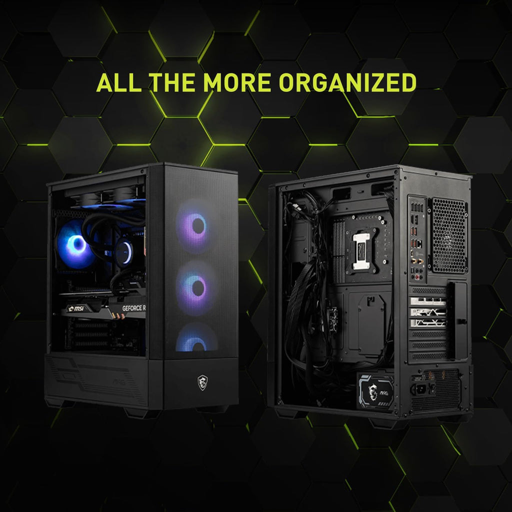MSI MAG A1250GL PCIE5, Fully Modular Compact Gaming 1250W Power Supply, 80+ Gold, ATX 3.1 & PCIe 5.1 Ready, Native Dual-Color 12V-2x6 Cable, 10 Year Warranty