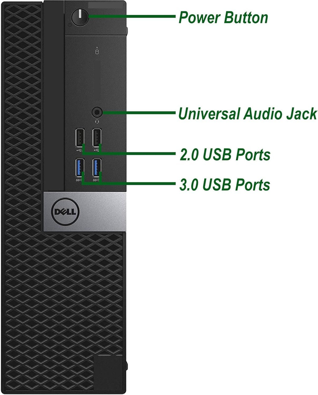 Dell OptiPlex 5040 SFF Desktop Computer PC with New 24 inches FHD Monitor, Intel Core i5-6500 4-Cores, 8GB RAM, 256GB SSD, Keyboard & Mouse, Wi-Fi, Bluetooth, Windows 11 Pro (Renewed)