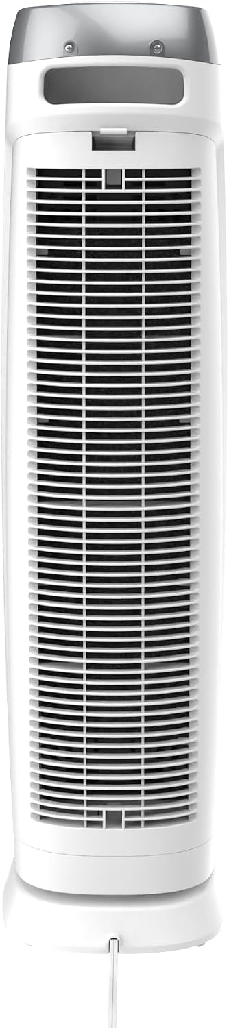 GermGuardian Air Purifier with Genuine HEPA 13 Pet Pure Filter, Removes 99.97% of Pollutants, Covers Large Rooms up to 915 Sq. ft. in 1 Hour, UV-C Light Helps Reduce Germs, 28', White, AC5250WPT