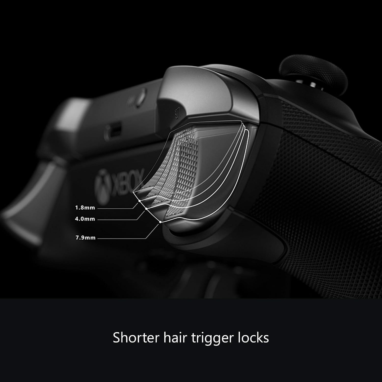 Xbox Wireless Gaming Controller | Elite Series 2 | Black | Xbox, PC, and Android | Adjustable Thumbsticks | Trigger Locks