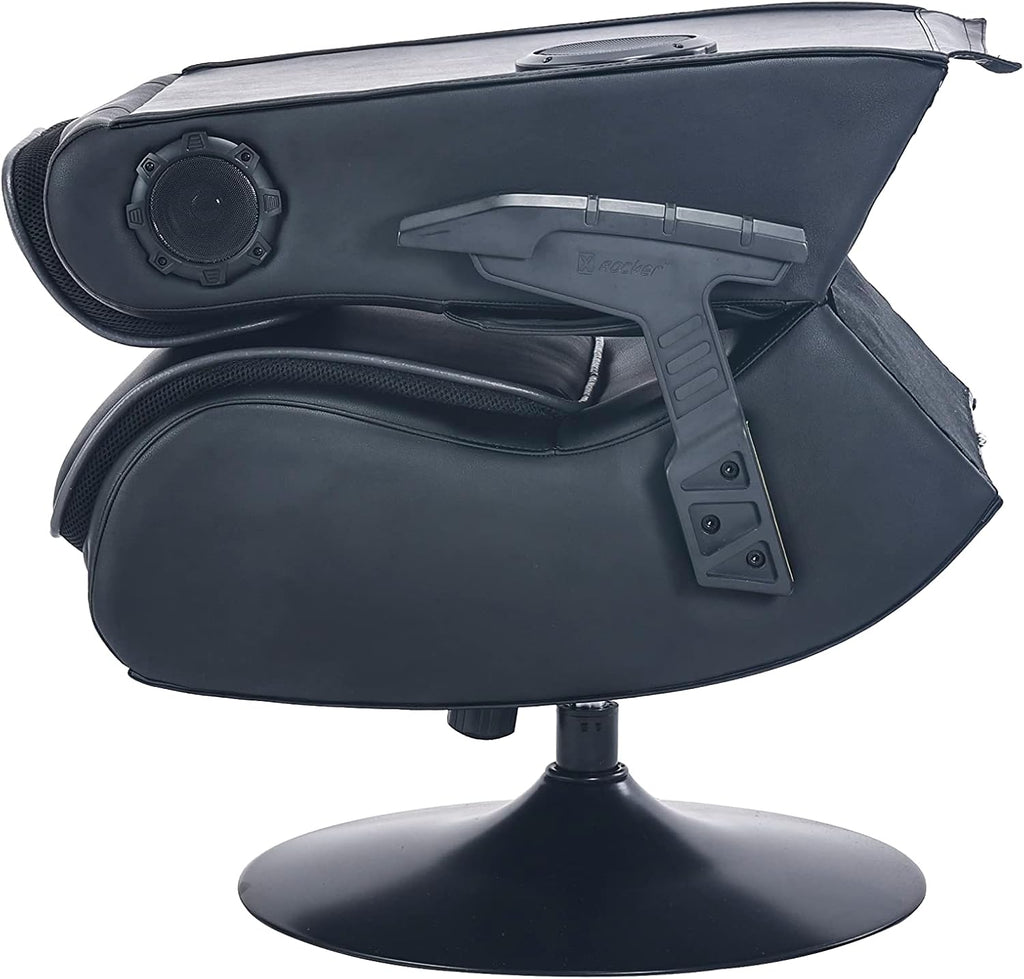 X Rocker PC Computer Gaming Desk Chair, Built-in Audio, College Dorm Essentials for Guys and Girls, Bedroom, Dorm Room Essentials, Foldable, Gifts for Gamers