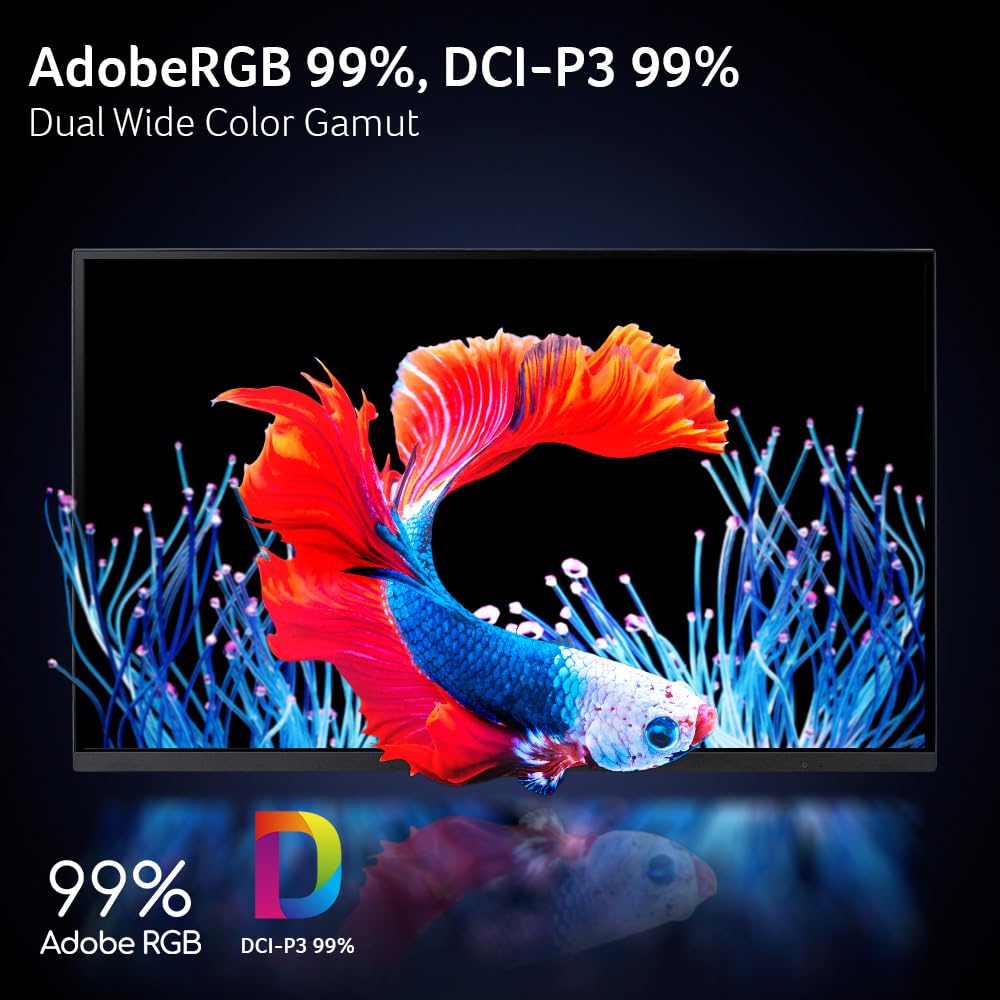 acer Nitro 27' WQHD 2560 x 1440 Gaming IPS MiniLED Monitor | AMD FreeSync Premium | 320Hz Refresh Rate | Up to 0.5ms | AdobeRGB 99% | 1 x Display Port 1.4 & 2 x HDMI 2.1 Ports | XV275U F3biipprx