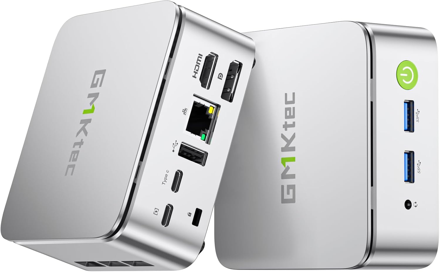 GMKtec Mini PC Ryzen 5 3500U 1TB NVMe SSD 16GB DDR4 2.5GbE NIC LAN Office Home Desktop Computers, HTPC Proxmox, HDMI 2.1, USB-C, DP Triple 4K Display Nucbox G10