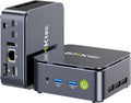 GMKtec Mini PC Ryzen 5 3500U 1TB SSD 16GB(8 * 2) DDR4 2.5GbE NIC LAN Office Home Desktop Computers, HTPC Proxmox, HDMI 2.1, USB-C, DP Triple 4K Display Nucbox G10 Black