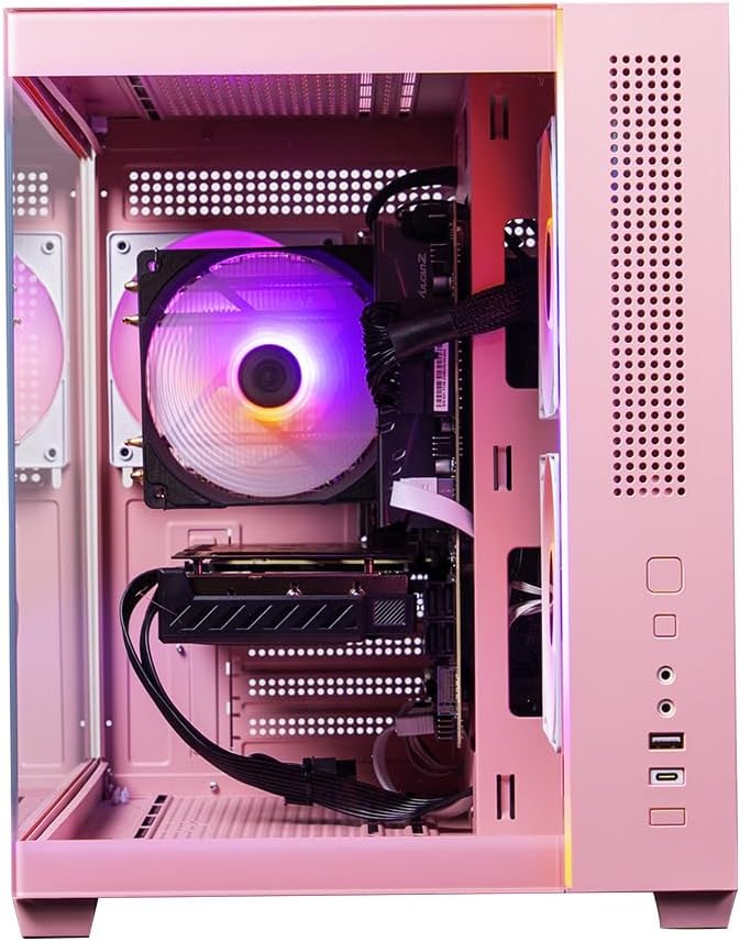Skytech Gaming Aurora Gaming PC, AMD Ryzen 7 7700 3.8GHz, NVIDIA RTX 5060 Ti 16GB VRAM, 1TB Gen4 NVMe SSD, 32GB DDR5 RAM 5600, 650W Gold PSU, WI-FI 5, Windows 11, Desktop