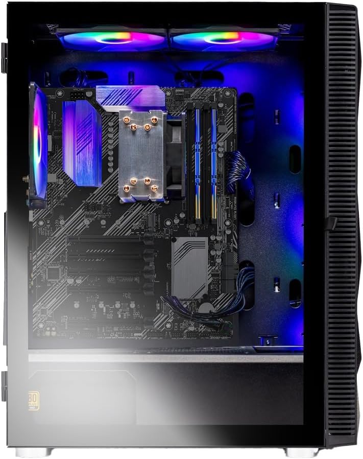 Skytech Gaming Storm Gaming PC, AMD Ryzen 5 5600GT 3.6GHz, Vega 7, 1TB NVMe SSD, 16GB DDR4 RAM 3200, 650W Gold PSU, Wi-Fi, Win 11, Desktop