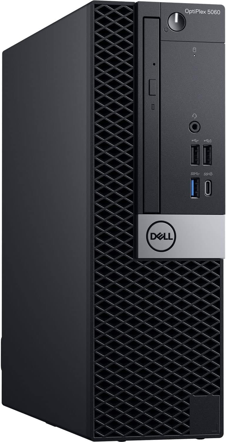 Dell Windows 11 Desktop Computer OptiPlex 5060 | Intel i5-8600 Six Core (4.3GHz Turbo) | 16GB DDR4 RAM | 500GB SSD Solid State + 1TB HDD | WiFi + Bluetooth | Peripheral Computer Package (Renewed)