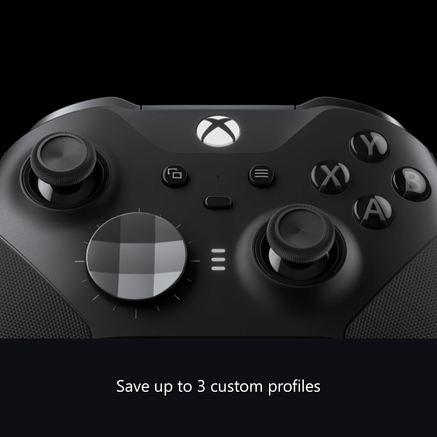 Xbox Wireless Gaming Controller | Elite Series 2 | Black | Xbox, PC, and Android | Adjustable Thumbsticks | Trigger Locks