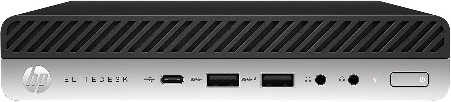 HP Elitedesk 800 G3 Mini PC Desktop with 21.5' FHD Computer Monitor, Windows 11 Pro, Core i5-7500 3.4GHz, Up to 3.8GHz, 16GB RAM, 512GB SSD, Keyboard, Mouse, DP Cable(Renewed)