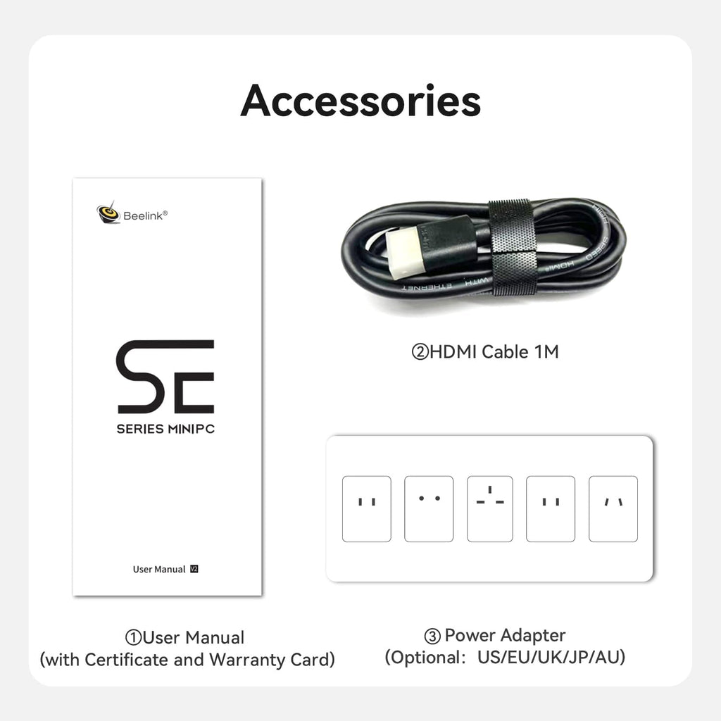 Beelink SER9 Max AI Mini PC, AMD Ryzen AI 7 H 350(8C/16T,5.0GHz), 64G DDR5 1TB PCIe4.0 x4 SSD, AI PC AMD Radeon 860M NPU 50 AI Tops, Dual Audio Jacks/USB4/WiFi6/BT5.2/10G LAN