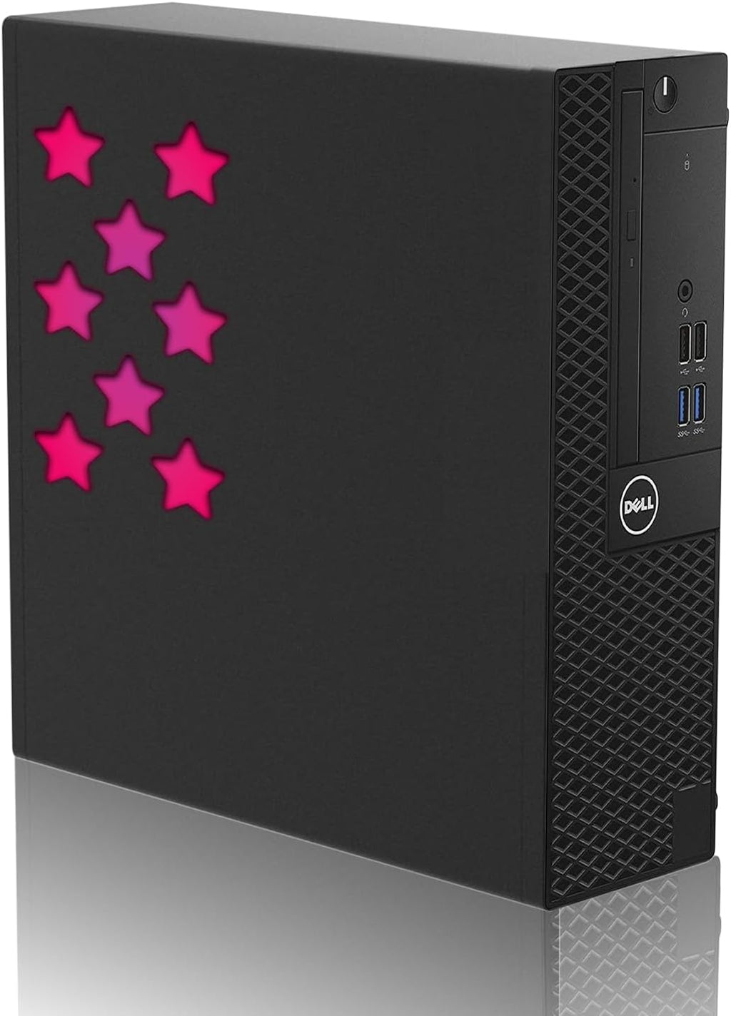 Dell Desktop PC Gaming Bundle - Core i7, 16GB RAM, 1TB SSD, 24-inch Curved Monitor, GT 1030, RGB Keyboard with AI-Enhanced Copilot Key and Mouse, RGB Headphone, Webcam, Wi-Fi, Win 11 Pro (Renewed)