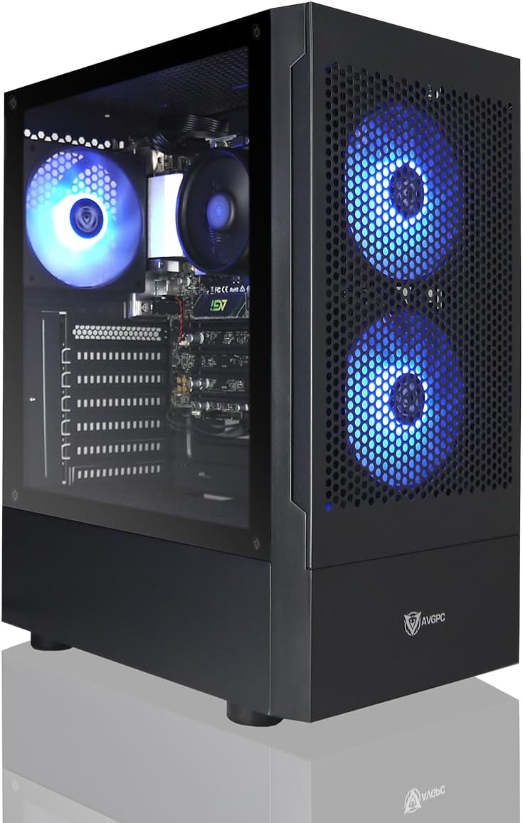 Max Gaming PC - AMD Ryzen 5 5600GT, 16GB DDR4 RAM, 1TB M.2 NVMe SSD, Windows 11, WiFi