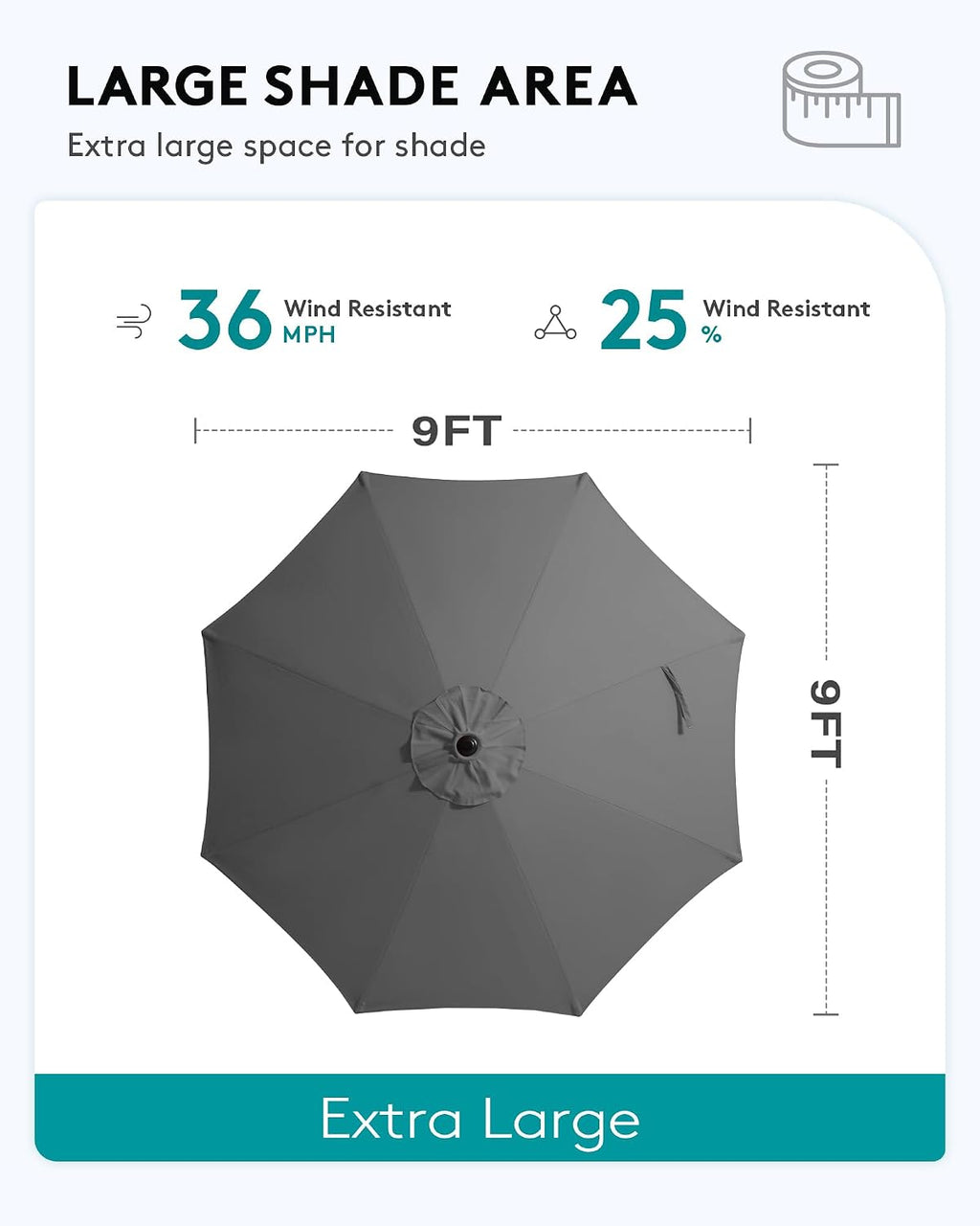 SERWALL Outdoor Bar Set with 9ft Umbrella, All-Weather HDPE Patio Bar Chairs and Table, Outdoor Furniture Set, Black (Umbreall Base not Included)