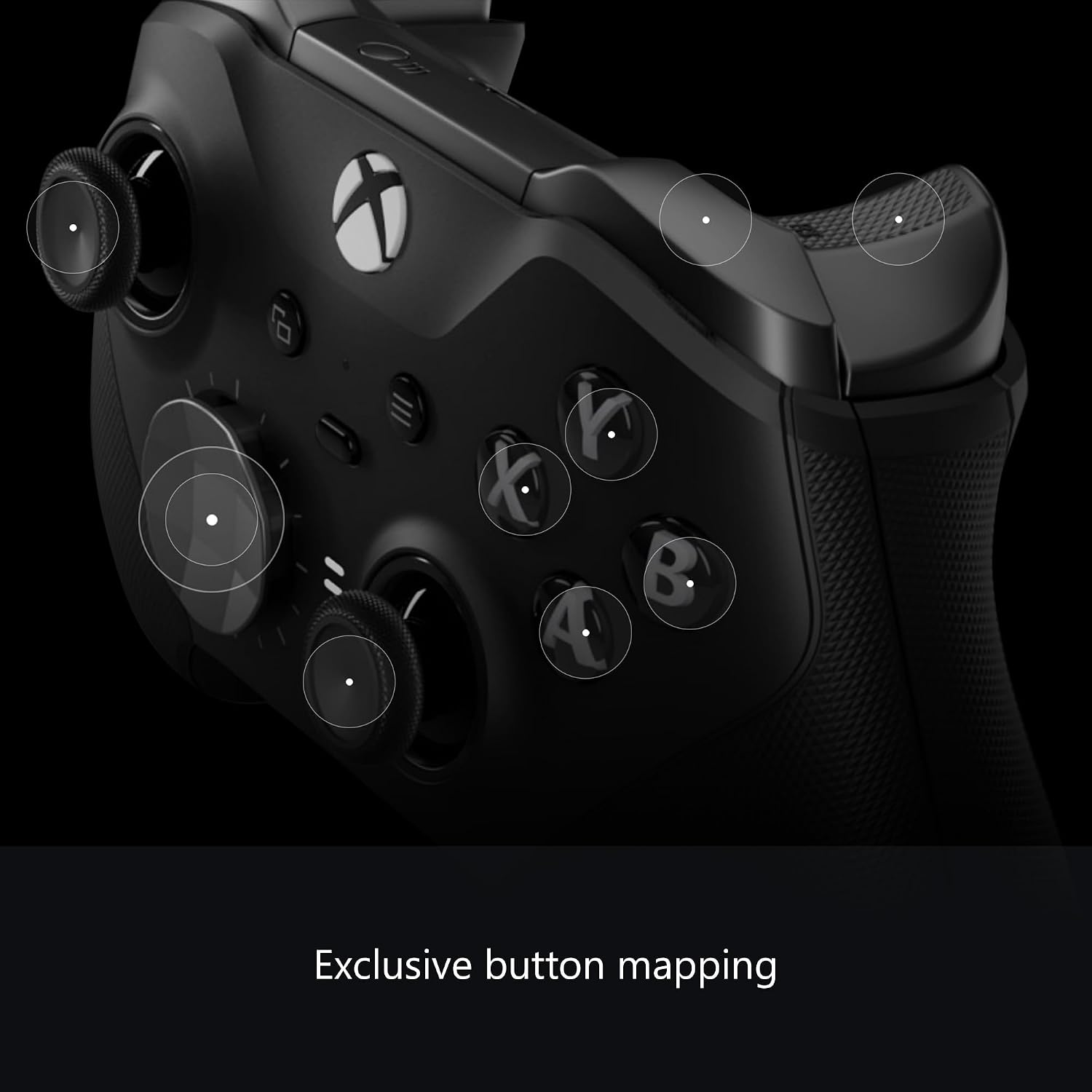Xbox Wireless Gaming Controller | Elite Series 2 | Black | Xbox, PC, and Android | Adjustable Thumbsticks | Trigger Locks