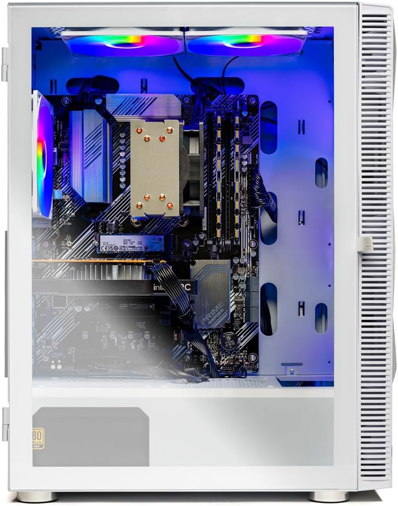 Skytech Gaming Storm Gaming PC, AMD Ryzen 5 5500 3.6GHz, AMD RX 6500XT 8GB, 1TB NVMe SSD, 32GB DDR4 RAM 3200, 650W Gold PSU, Wi-Fi, Win 11, Desktop