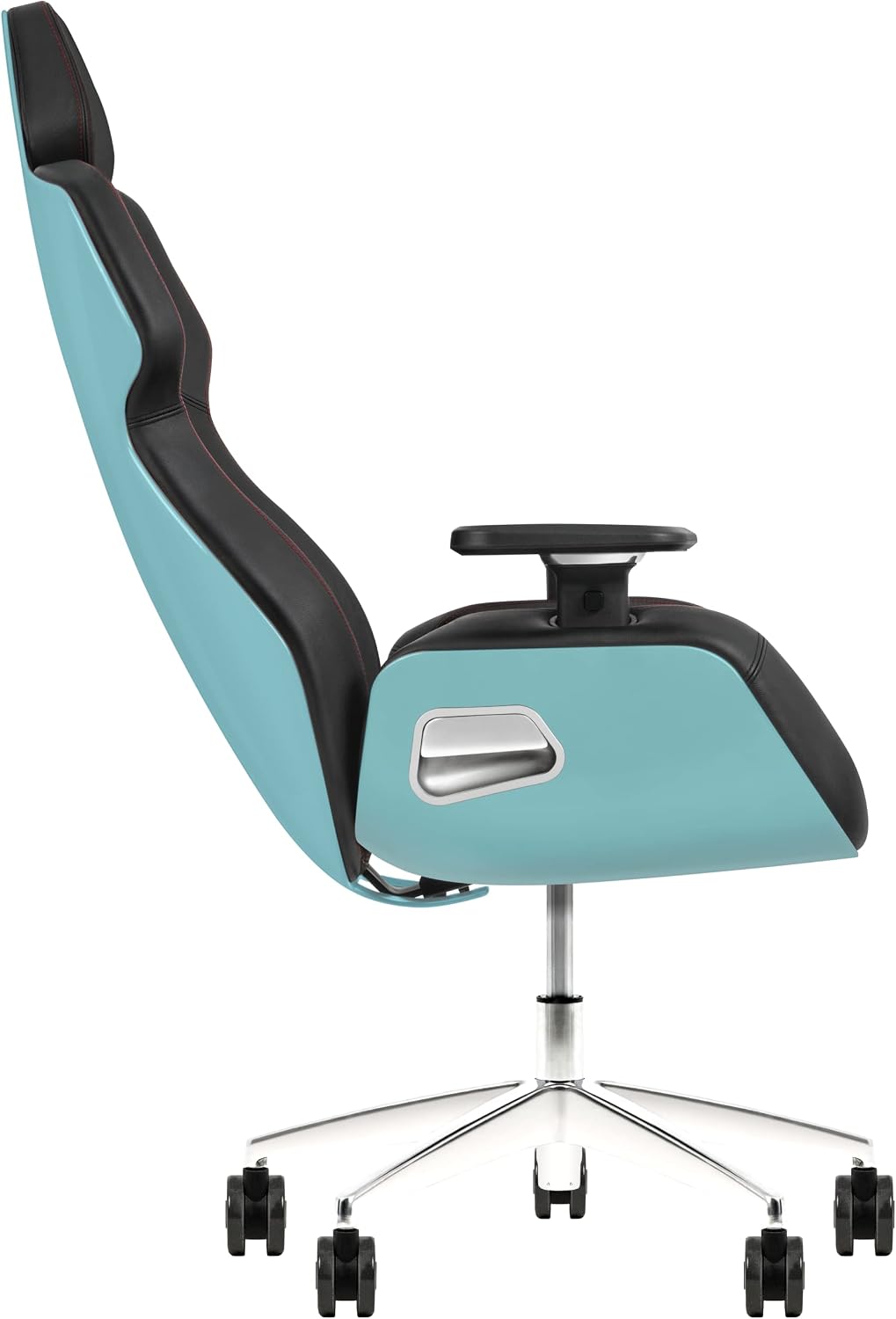 Thermaltake Argent E700 Real Leather Gaming Chair (Turquoise) Design by Studio F. A. Porsche, GGC-ARG-BTLFDL-01
