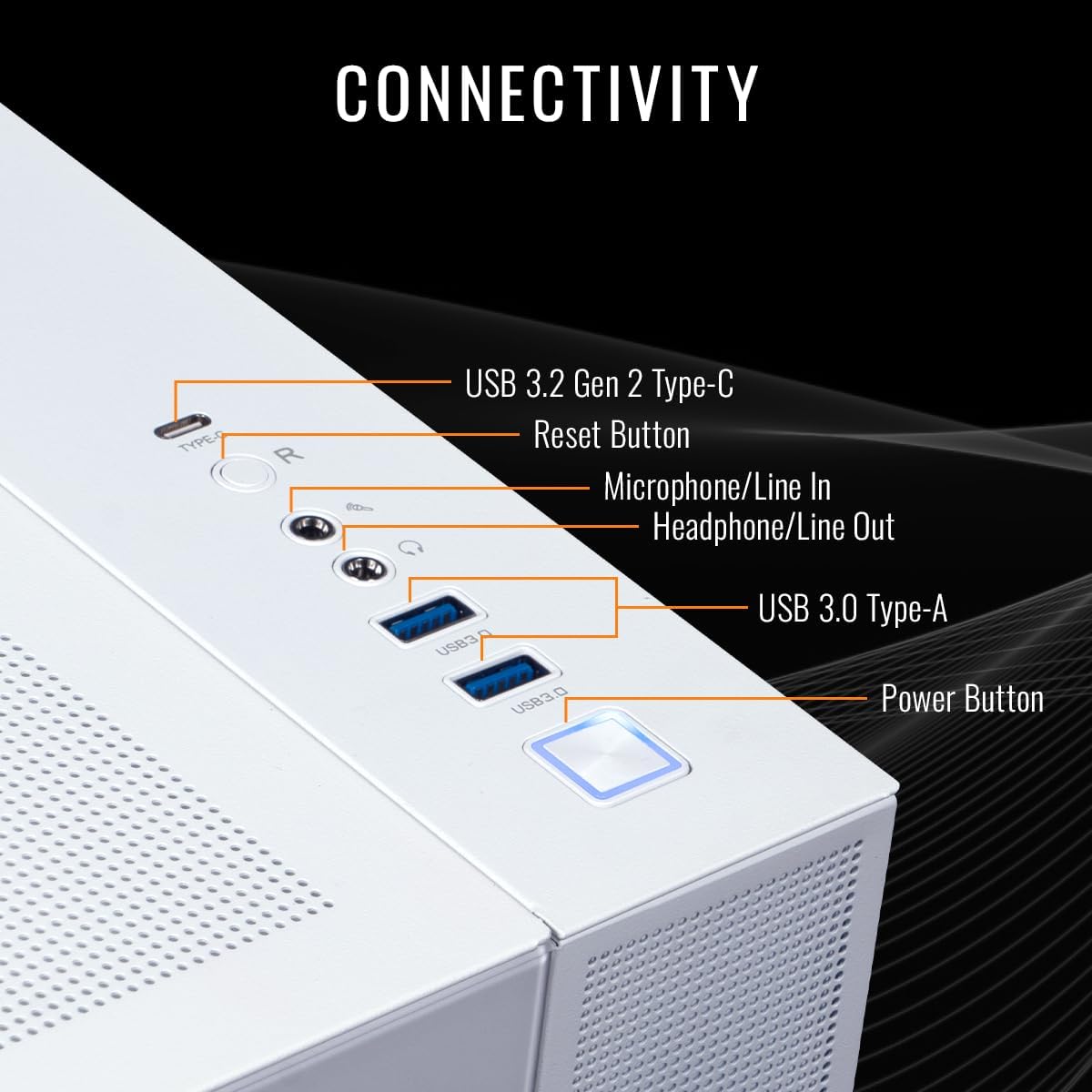 Thermaltake LCGS View 9870S-380 Gaming Desktop (AMD Ryzen™ 7 9800X3D, ToughRam 32GB DDR5 6000MT/s RGB Memory, NVIDIA® GeForce RTX™ 5070, 2TB NVMe M.2, WiFi, Windows 11) V38S-B850-570-LCS