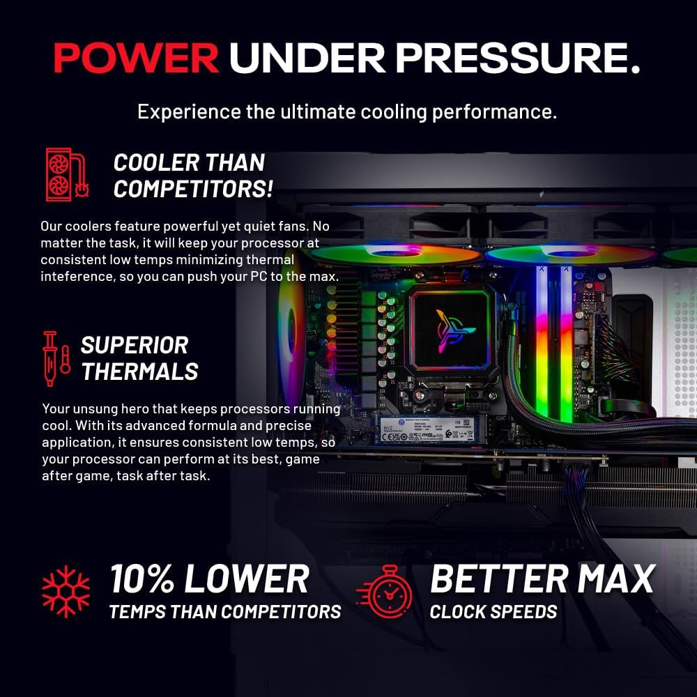 Skytech Gaming Chronos 3 Desktop PC, Ryzen 7 9800X3D 4.7 GHz (5.2 GHz), NVIDIA RTX 5080 16GB, X670 Board, 2TB Gen4 NVMe SSD, 32GB DDR5 RAM 6000 RGB, 850W Gold ATX 3 PSU, 360mm ARGB AIO, Wi-Fi, Win 11