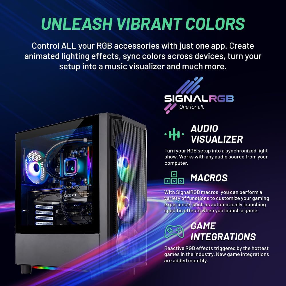 Skytech Gaming Shadow Gaming PC Desktop – AMD Ryzen 7 5700X 3.4 GHz, NVIDIA RTX 4060, 1TB NVME SSD, 16GB DDR4 RAM 3200, 600W Gold PSU, 11AC Wi-Fi, Windows 11 Home 64-bit,Black