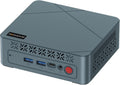 BOSGAME E2 Mini PC, AMD Ryzen 5 3500H (up to 3.7GHz), 16GB DDR4 RAM 512GB NVMe SSD, Desktop Computer 4K Triple Display via Dual HDMI & USB-C, WiFi 5, BT 5.0, Small Form Factor Business Office PC