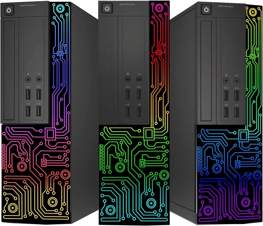 Dell Gaming OptiPlex Desktop RGB Computer PC, Intel Core i5, GeForce GT 1030 2GB GDDR5, 16GB RAM, 512GB SSD, 24 Inch HDMI Monitor, Keyboard Mouse and Headset, WiFi, Windows 11 Pro (Renewed)