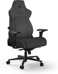 Corsair TC500 Luxe Gaming Chair – Premium Breathable Fabric – Wide Seat – Five-Way Adjustable Armrests – Adjustable Built-in Lumbar Support – 90-135 Degree Recline – Shadow