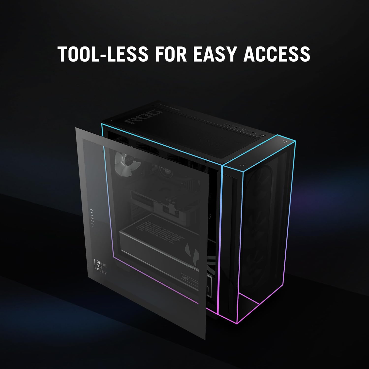 ASUS ROG G700 (2025) Liquid Cooling, Gaming Desktop PC, Intel® Core™ Ultra 9 285K Processor, NVIDIA® GeForce RTX™ 5080, 2TB M.2 NVMe™ PCIe® 4 SSD, 32GB DDR5 RAM, Windows 11 Pro, G700TF-XS987