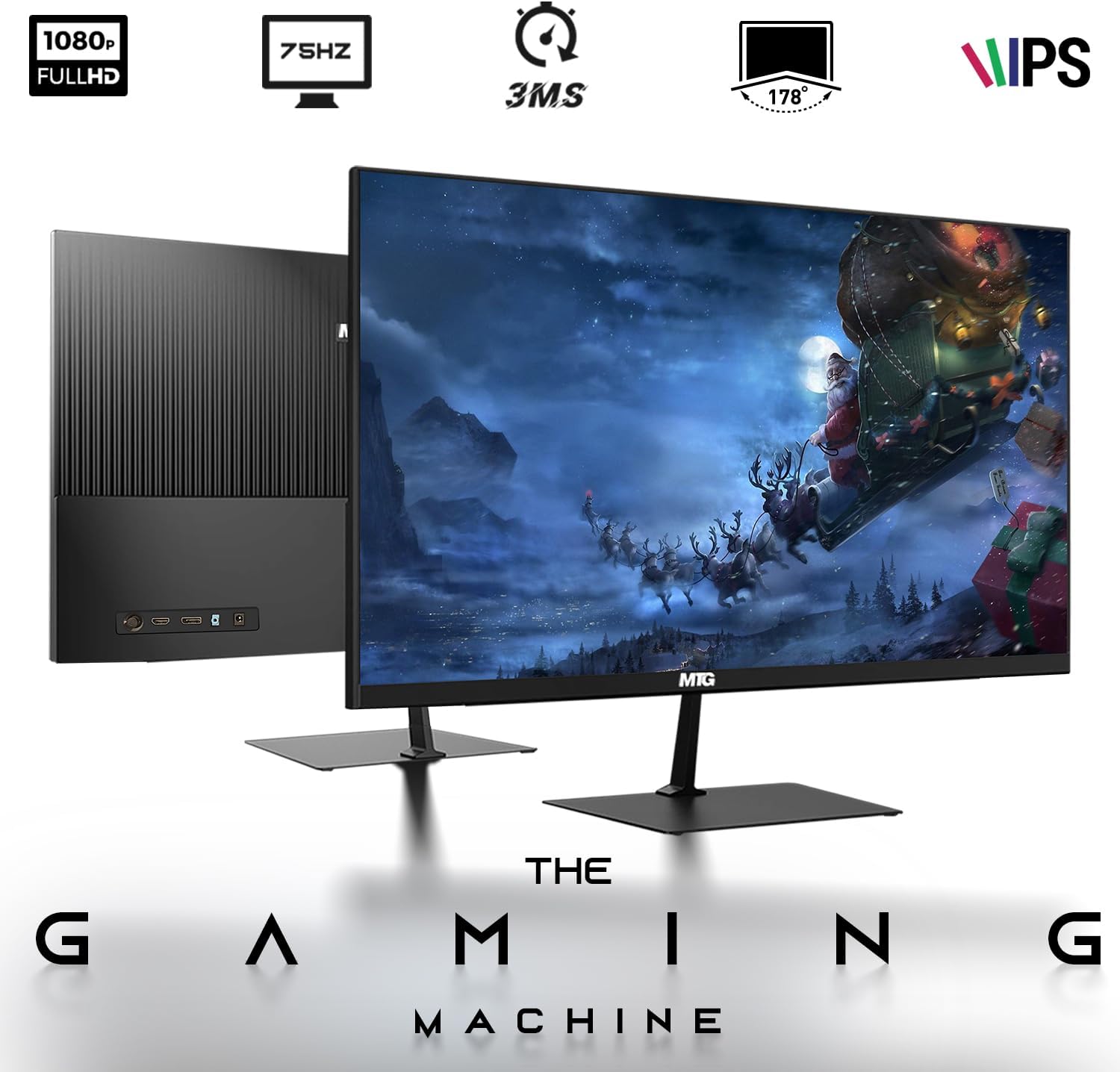 HP Elite 800 G1 USFF Desktop Computer PC, Intel Core i5 4th Gen Processor, 4GB RAM, 120 SSD, MTG New 22 inch Monitor, RGB Speaker and Keyboard Mouse, WiFi Windows 11 64-Bit (Renewed)