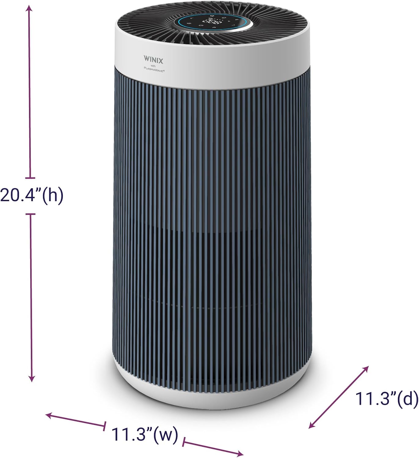 WINIX T830 Air Purifier for Home Extra Large Room Up to 1968 Ft² in 1 Hr With Smart Wi-Fi, Air Quality Monitor, True HEPA, Carbon Filter and Auto Mode, Captures Pet Allergies, Smoke, Dust