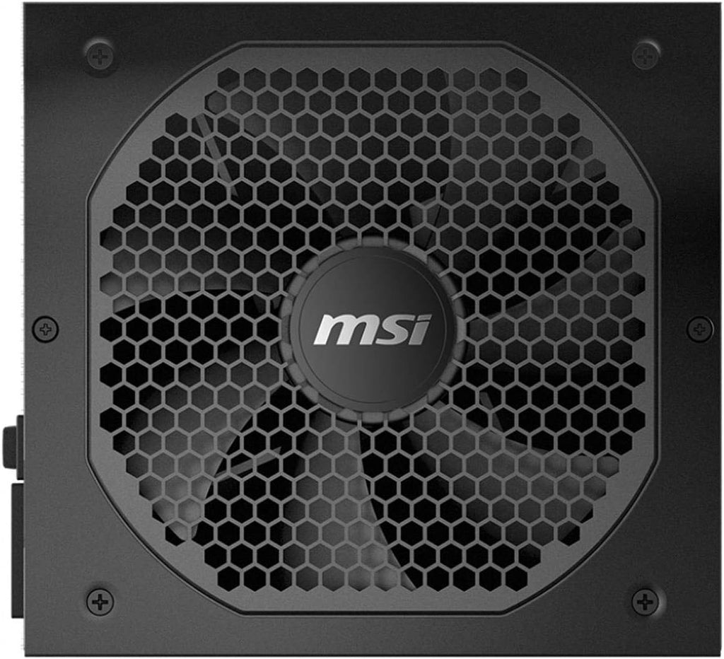 MSI MPG A750GF Gaming Power Supply - Full Modular - 80 Plus Gold Certified 750W - 100% Japanese 105°C Capacitors - Compact Size - ATX PSU