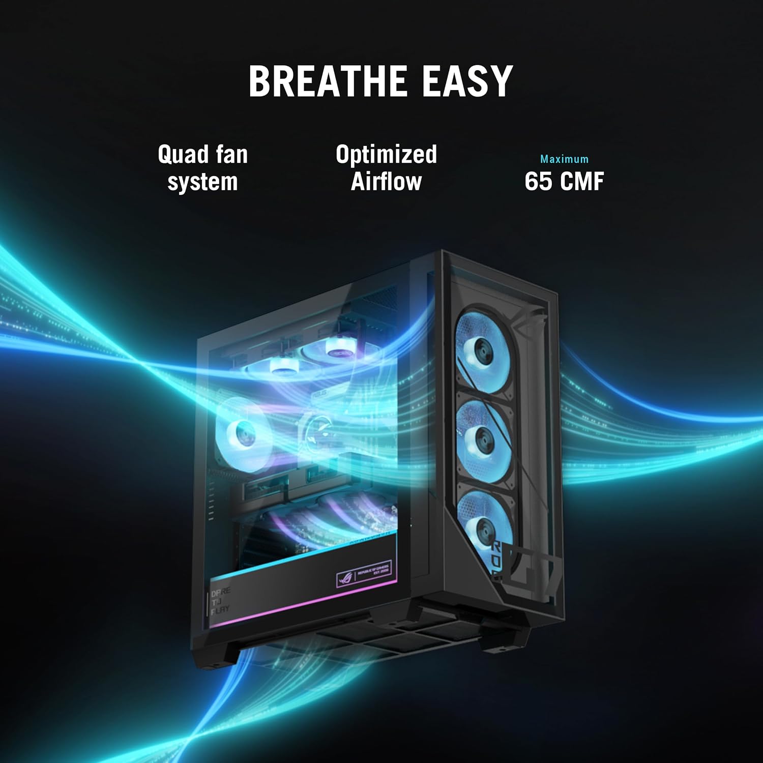ASUS ROG G700 (2025) Gaming Desktop PC, Intel® Core™ Ultra 7 265F Processor, NVIDIA® GeForce RTX™ 5070, 1TB M.2 NVMe™ PCIe® 4 SSD, 16GB DDR5 RAM, Windows 11 Home, G700TF-DS774