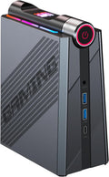 ACEMAGICIAN S3A Mini PC, Ryzen 7 8745hs 32GB DDR5 1TB NVME SSD Small Gaming Computers,Tiny Desktop with AMD Radeon 780M, Type C|WiFi 6|BT 5.2|Dual Channel|Office|Home|Casual Games
