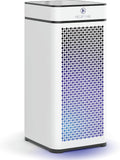 Medify MA-40 UV Light Air Purifier with True HEPA H14 Filter | 1,793 ft² Coverage in 1hr for Wildfires Smoke, Odors, Pollen, Pets | Quiet 99.9% Removal to 0.1 Microns | White, 1-Pack