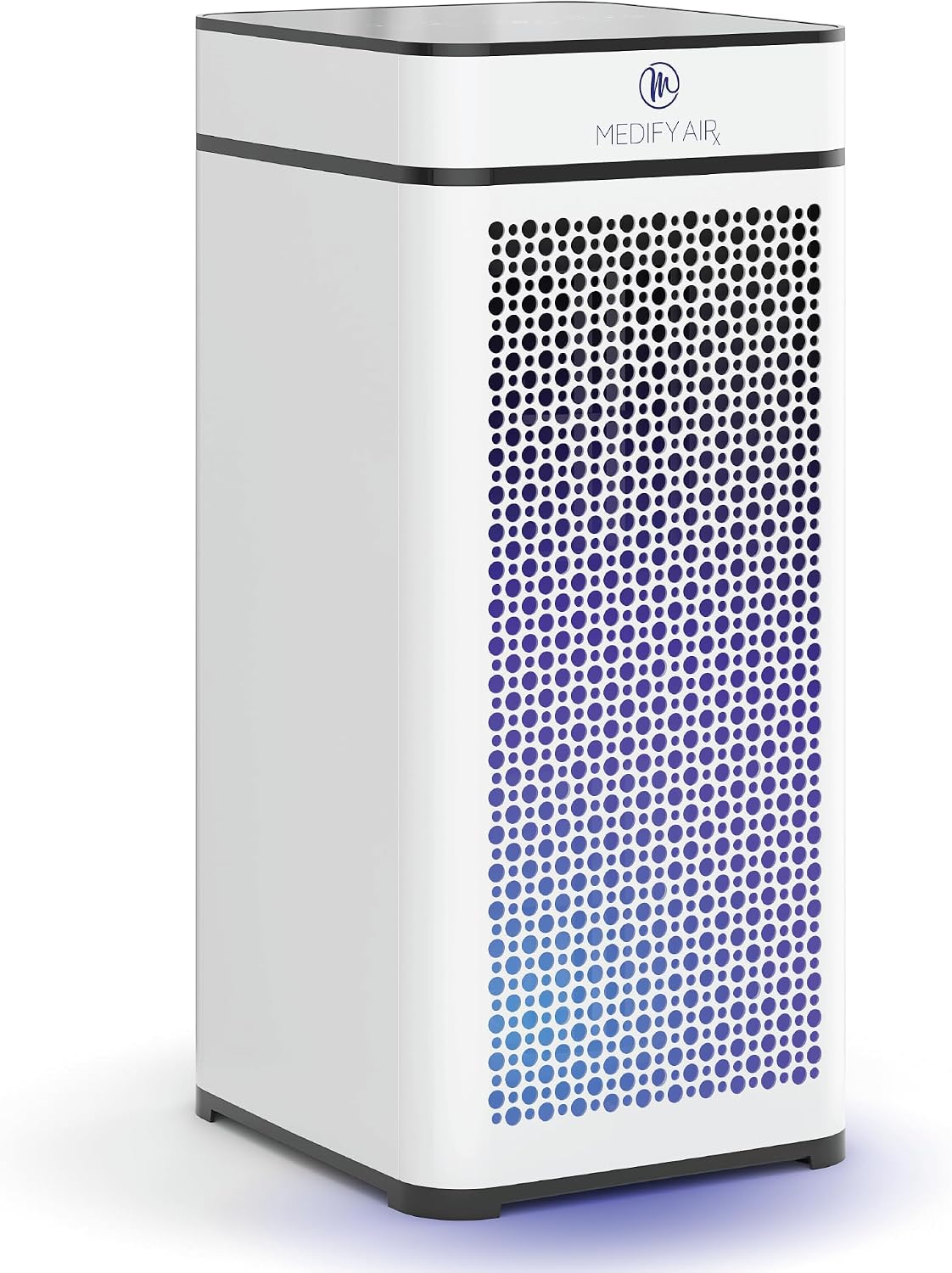 Medify MA-40 UV Light Air Purifier with True HEPA H14 Filter | 1,793 ft² Coverage in 1hr for Wildfires Smoke, Odors, Pollen, Pets | Quiet 99.9% Removal to 0.1 Microns | White, 1-Pack