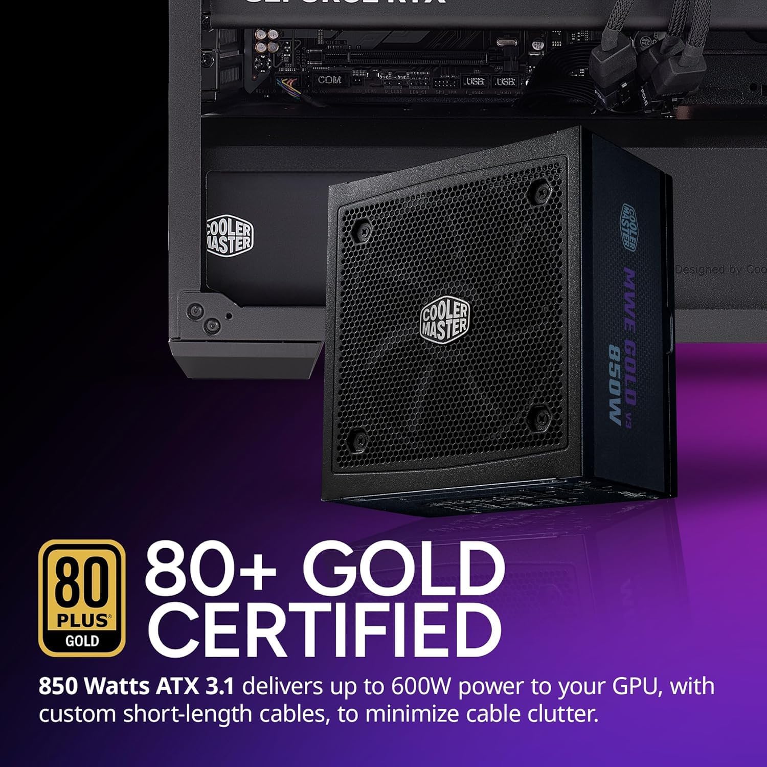 Cooler Master TD5 Pro Gaming PC – AMD RYZEN 7 9800X3D, NVIDIA GeForce RTX 5070 Ti 16GB, 32GB DDR5 6000MHz, 2TB Gen4 M.2, Windows 11, MWE Gold 850 V3 PSU, ATX Desktop PC